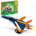 Lego Creator 3 in 1 Supersonic-Jet Building Kit With 215 Pieces, 1 ea