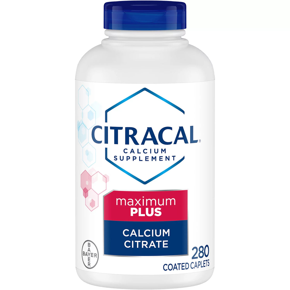 Citracal Calcium Citrate Caplets + D3, 280 ea