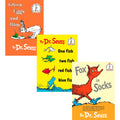 Dr. Seuss Book Pack, Green Eggs and Ham; One Fish Two Fish; And Fox in Socks, 1 ea