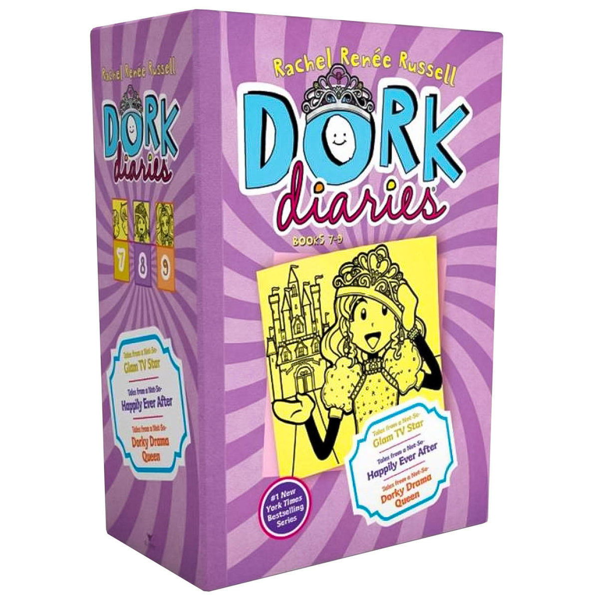 Dork Diaries Book Pack, With Books 7-9, 1 ea