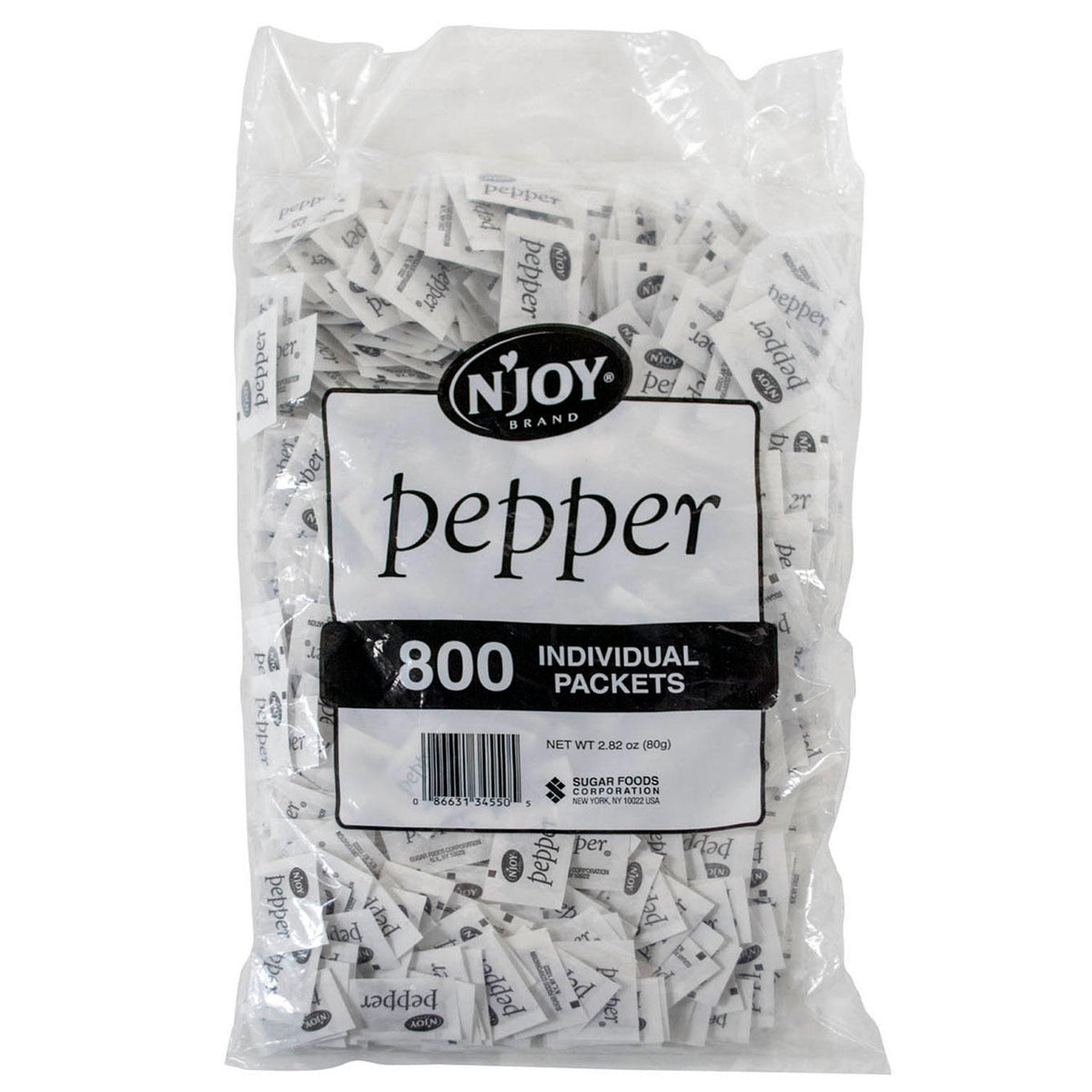 N'Joy Pepper Packs, 800 ea