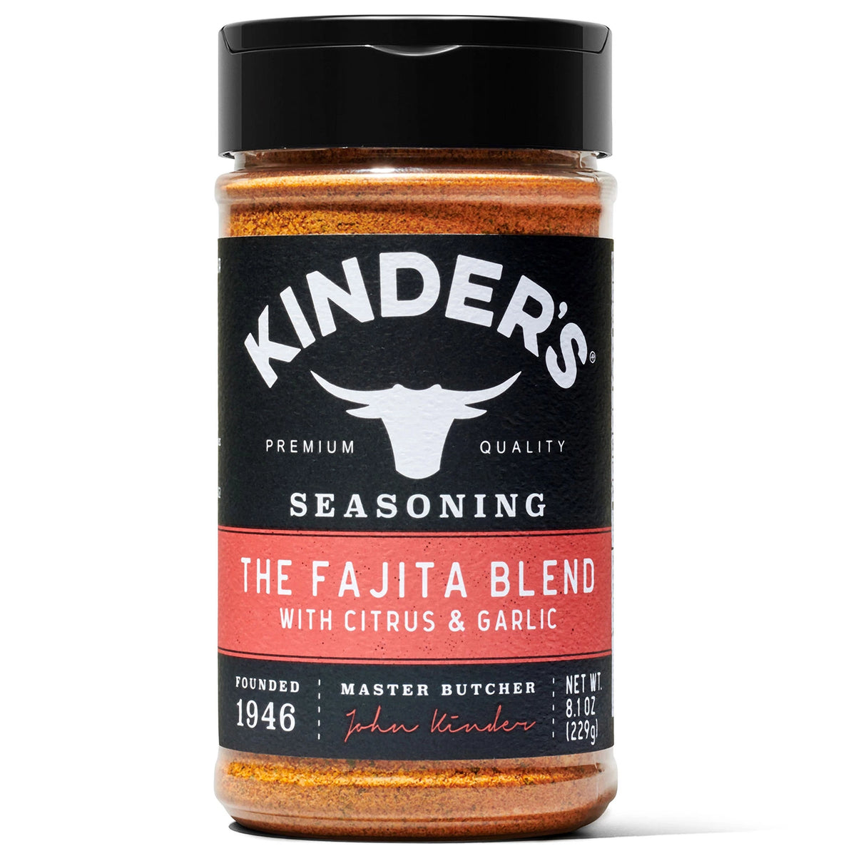 Kinder's Fajita Seasoning Blend, 8.1 oz