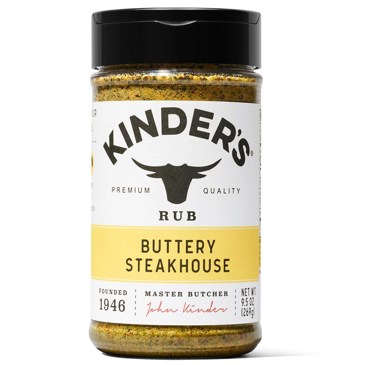 Kinder's Buttery Steakhouse Seasoning, 9.5 oz