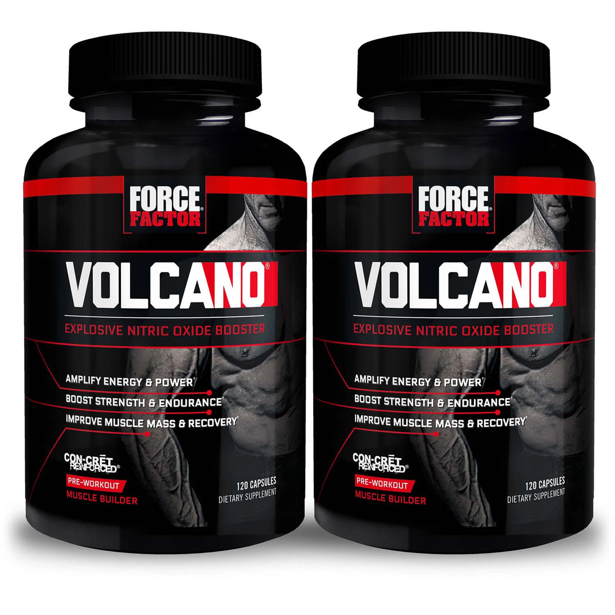 Force Factor VolcaNO Nitric Oxide Booster, 2 ea