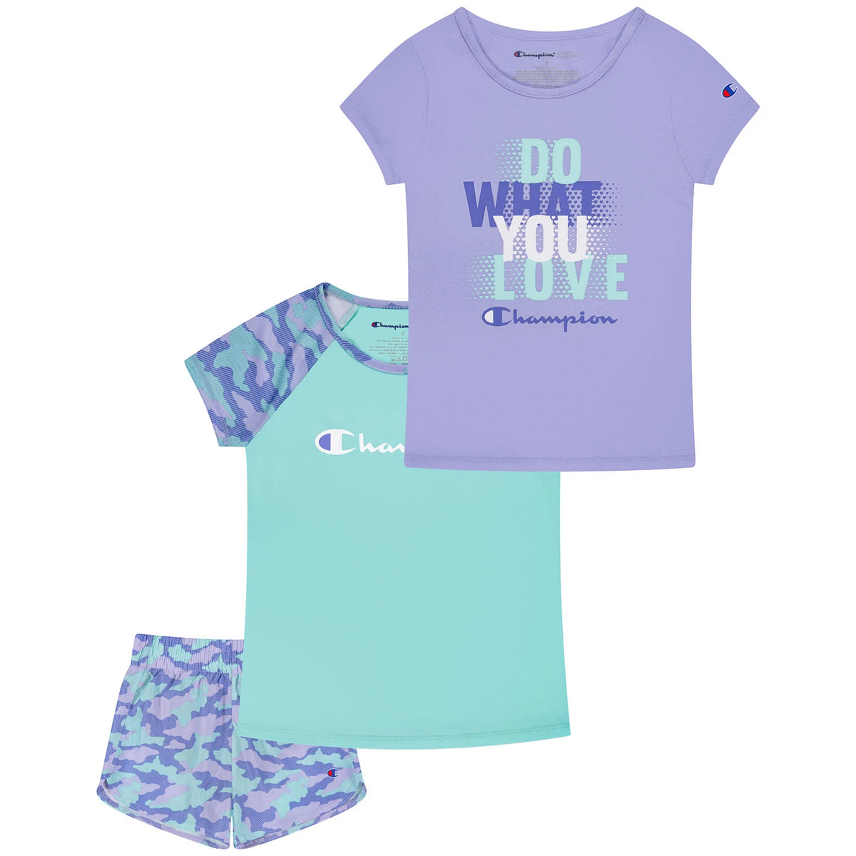 Champion Girls Toddler Active Set Bundle, Size 5, 1 ea