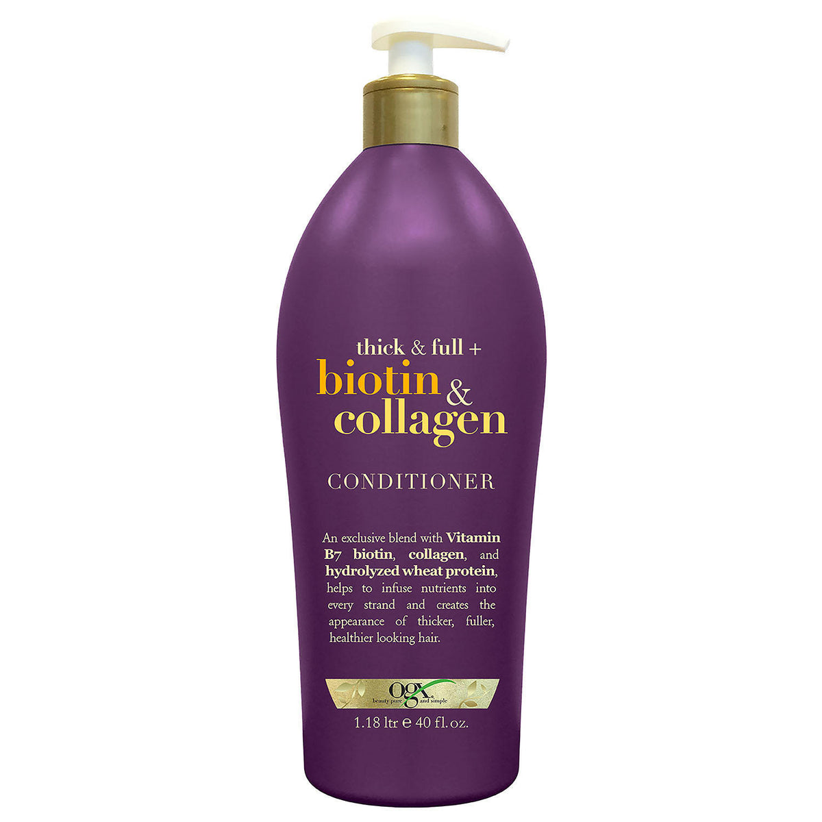 OGX Thick & Full Biotin & Collagen Conditioner, 40 oz