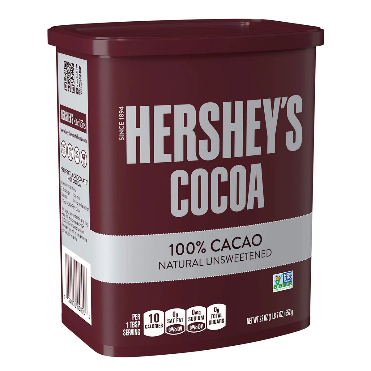 Hershey's Naturally Unsweetened Baking Cocoa, 23 oz