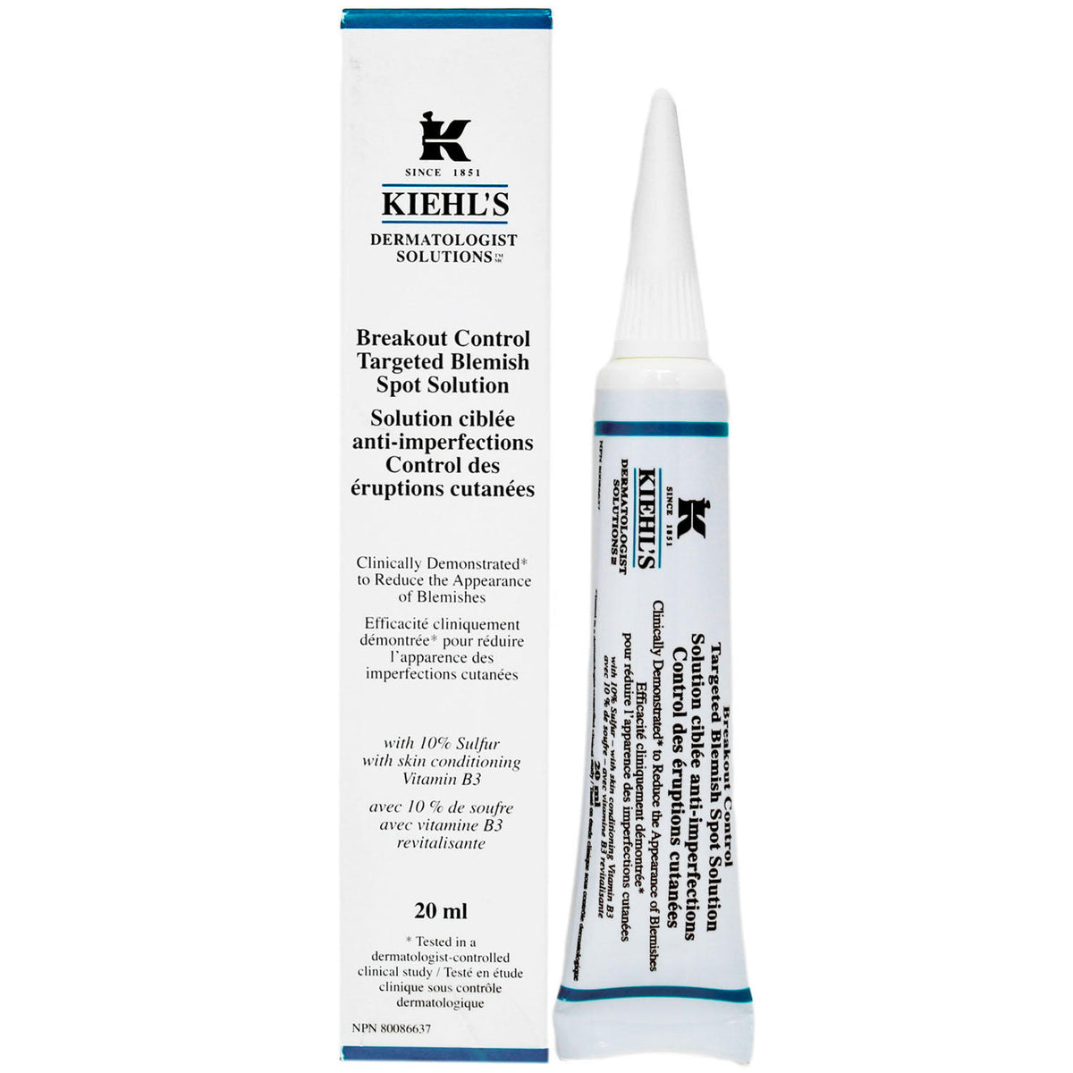 Kiehl's Breakout Control Targeted Acne Spot Treatment, 1 ea