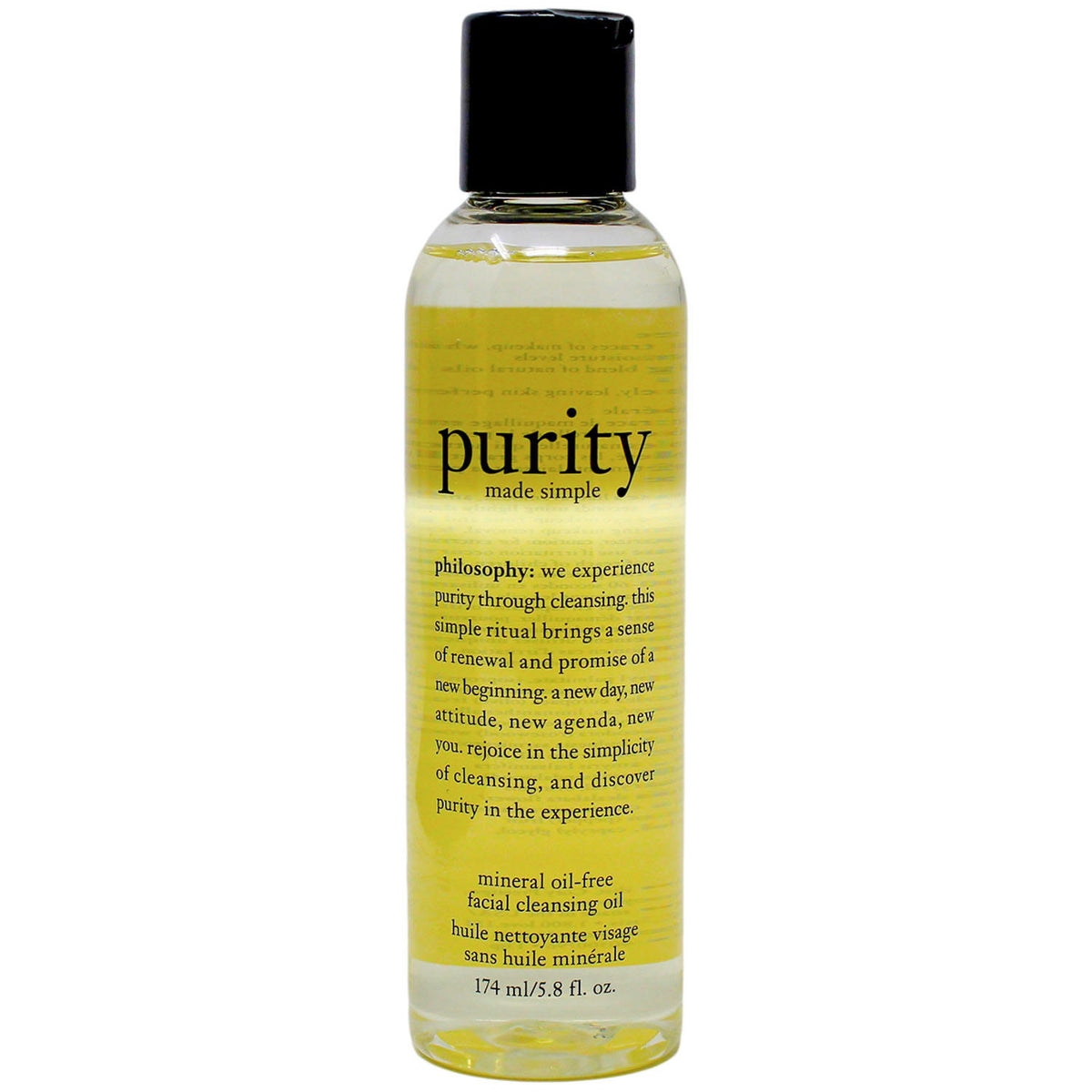 Philosophy Purity Made Simple Mineral Oil-Free Cleansing Oil, 5.8 oz