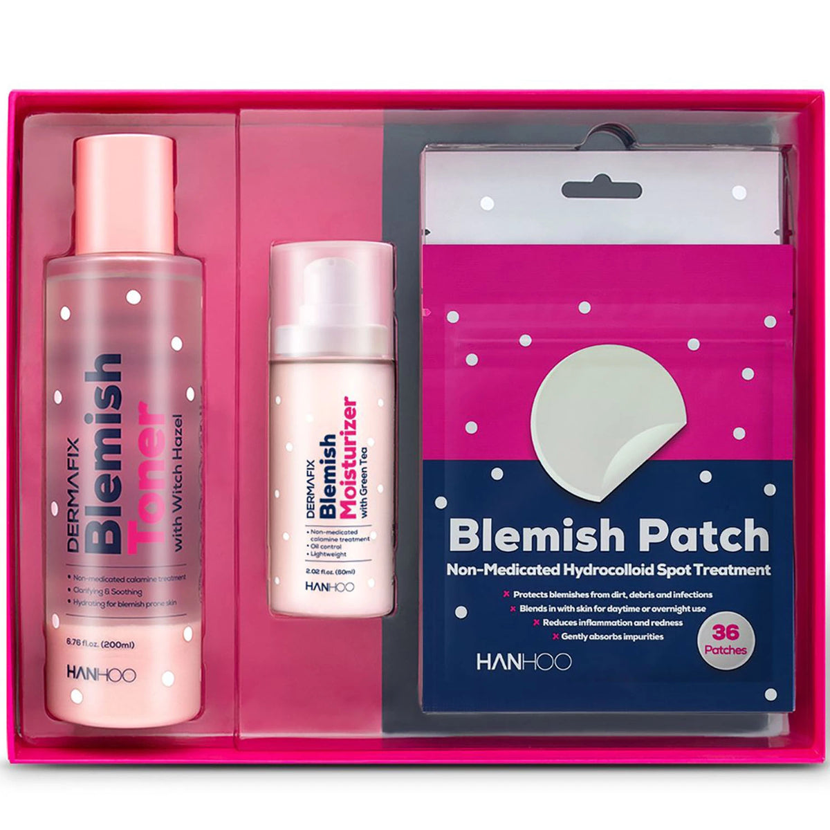 Hanhoo DermaFix Blemish Treatment Fighters Kit, 1 ea