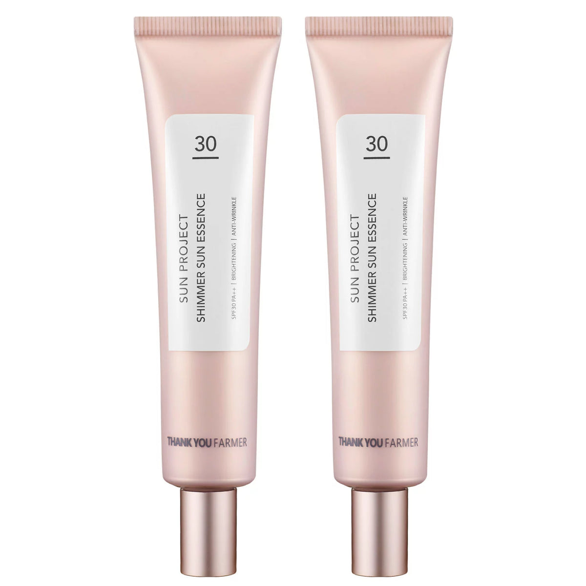 Thank You Farmer Sun Project 3-in-1 Shimmer Sun Essence, 2 ea