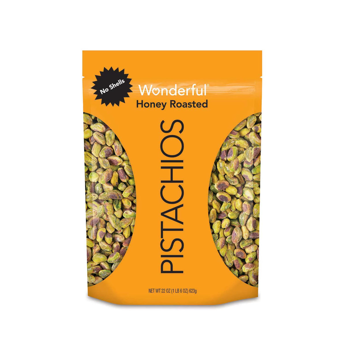 Wonderful Pistachios Honey Roasted, 22 oz