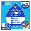 VitaCup Genius Blend Coffee Pods, 60 ea