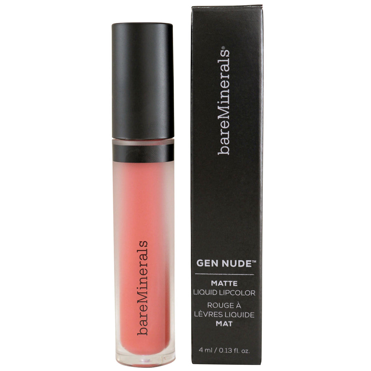 bareMinerals Gen Nude Matte Liquid Lip Color, Swank, 1 ea