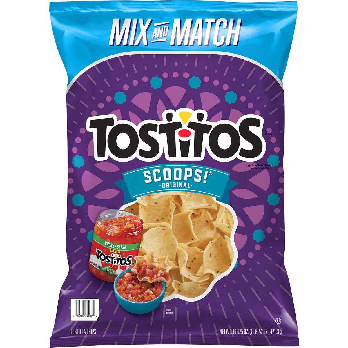 Tostitos Scoops Original Tortilla Chips, 16.625 oz