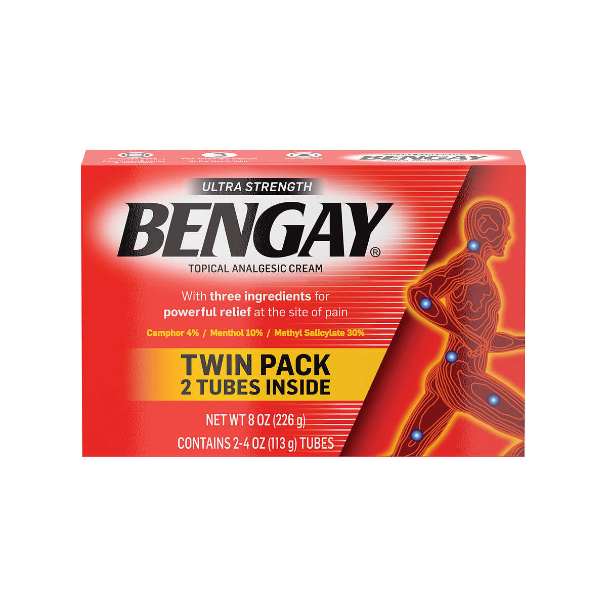 Ultra Strength BENGAY Topical Pain Relieving Cream, 8 oz