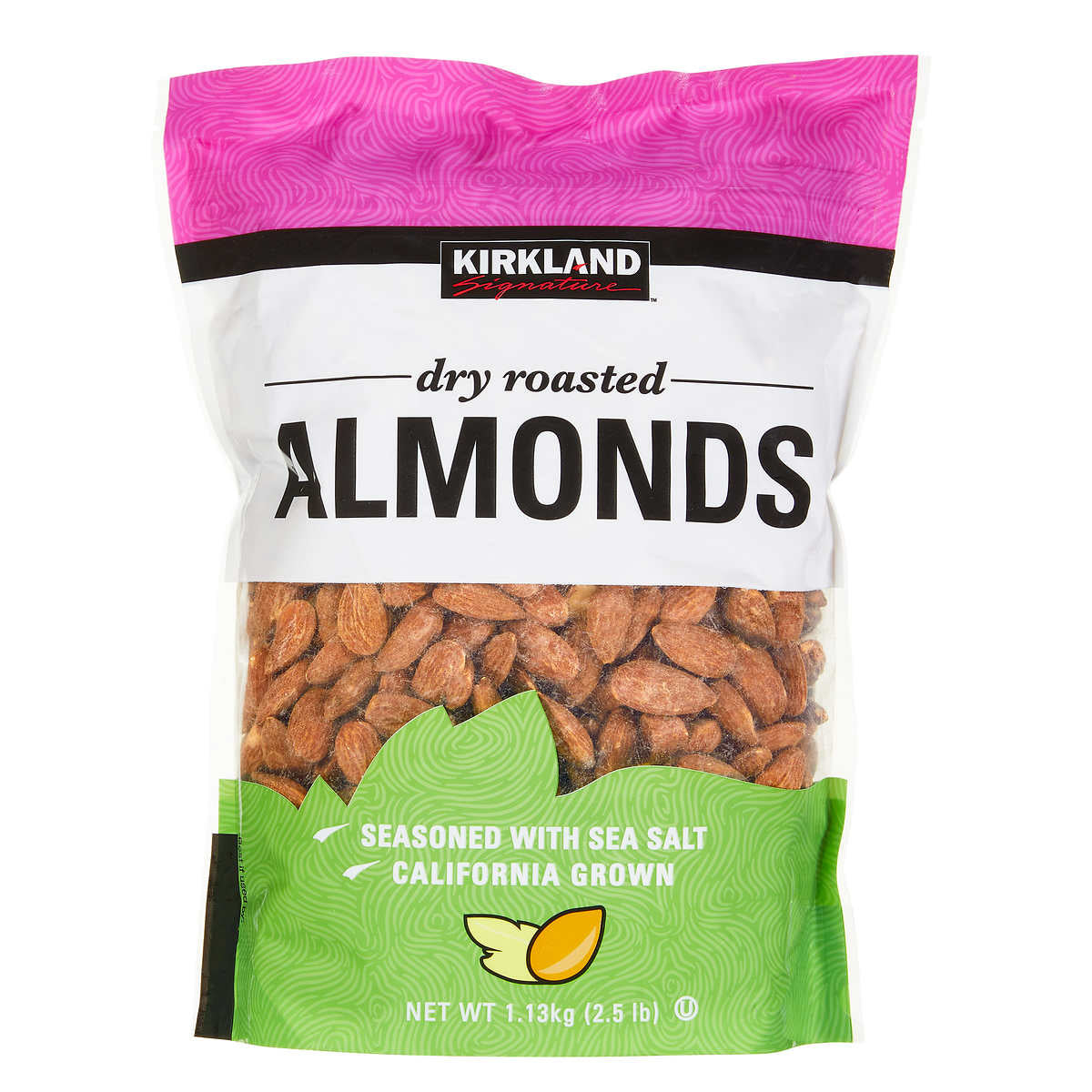 Kirkland Signature Dry Roasted Almonds Pack, 1 ea