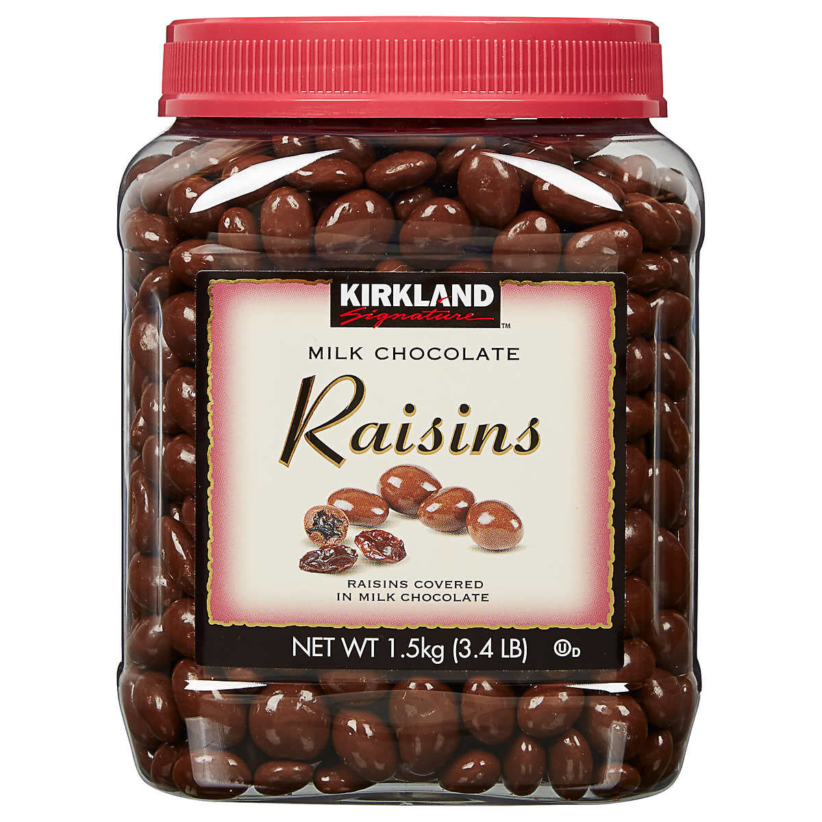 Kirkland Signature Raisins Pack, Milk Chocolate, 1 ea