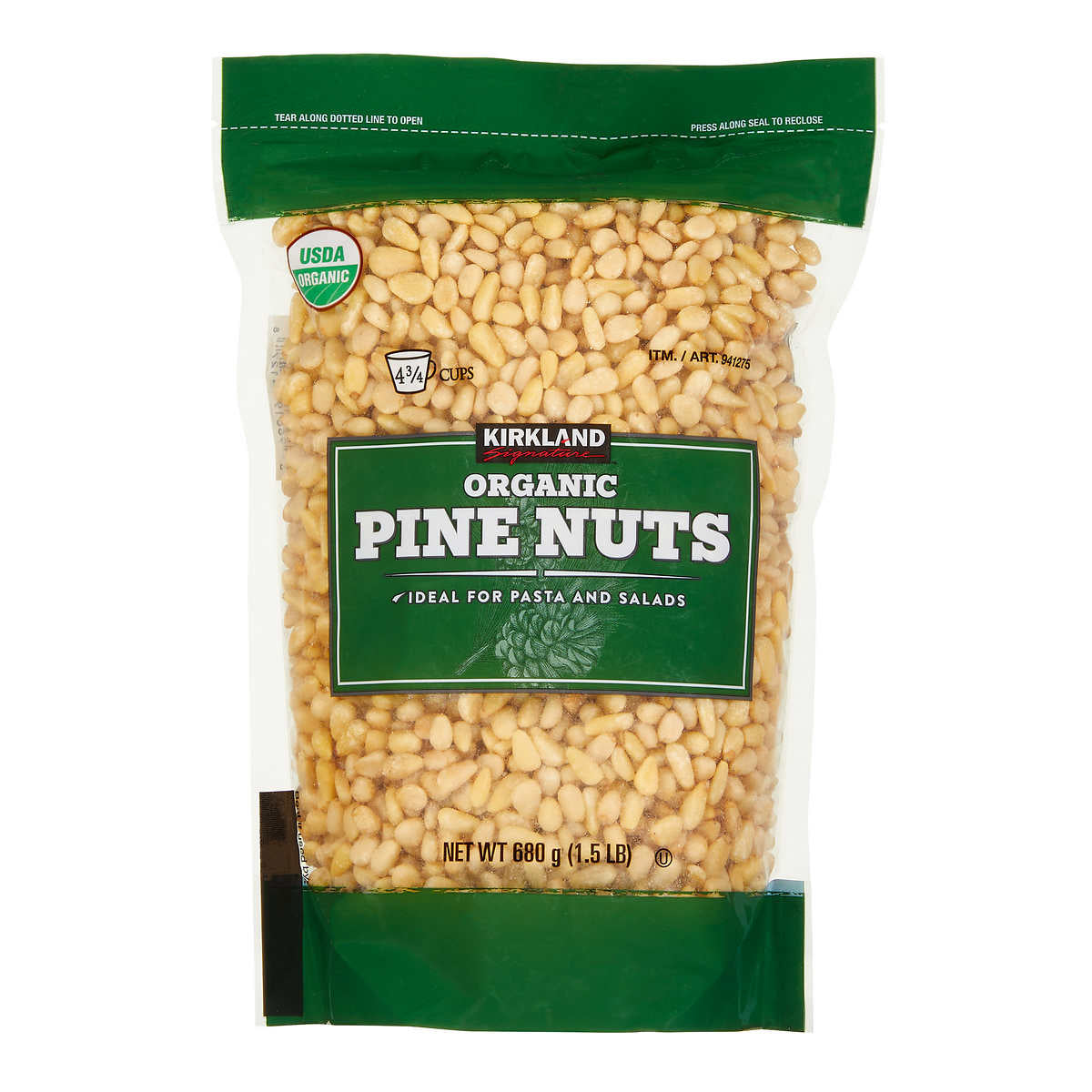 Kirkland Signature Organic Pine Nuts Pack, 1 ea