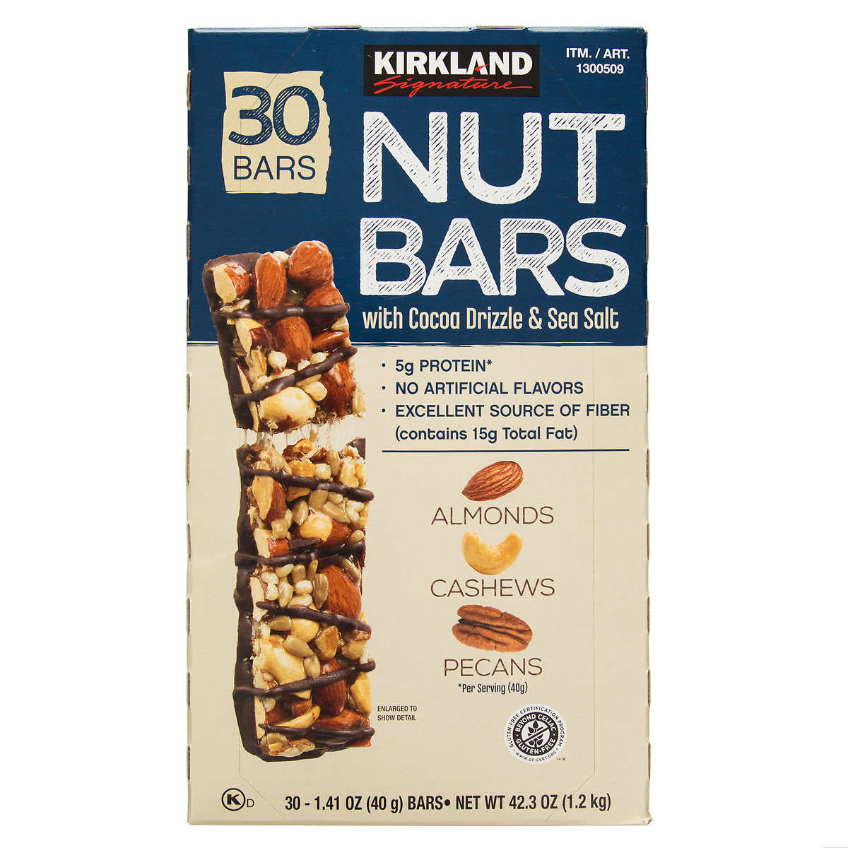 Kirkland Signature Nut Bars Pack, 30 ea